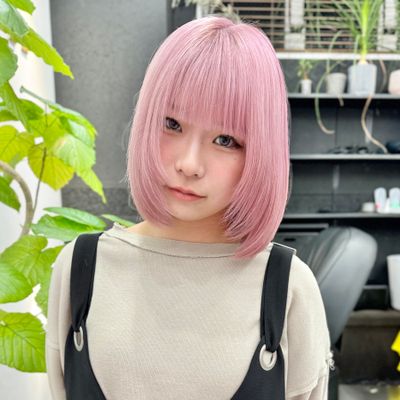 【1日1名様限定】ケアブリーチ+カラー+カット+10StepTR¥15,800