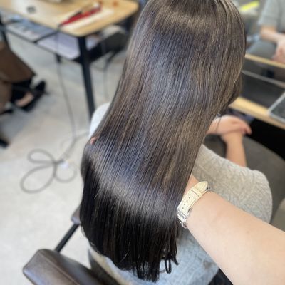 〖🎀Nailie限定価格🪄︎︎〗cut+髪質改善Aujua treatment🪞