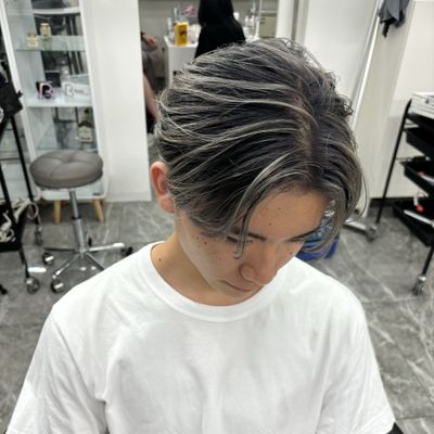 メンズカットバレイヤージュ