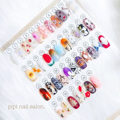 【定額】2個選べるアート★《40種類》(オフ無し) ￥6000→5700