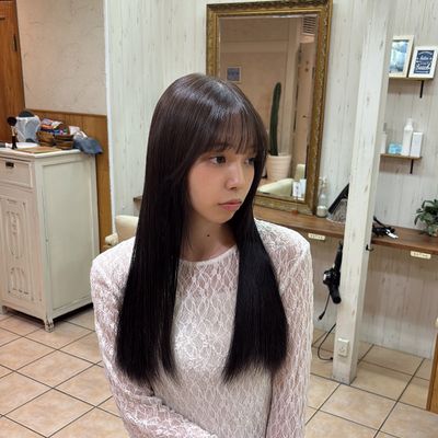 ブリーチなしダブルカラー