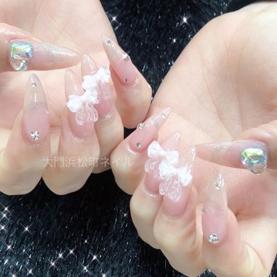 【つけ放題】💎120分☘️持ち込みデザイン💖3Dパーツ込みオフ込みオフ無料