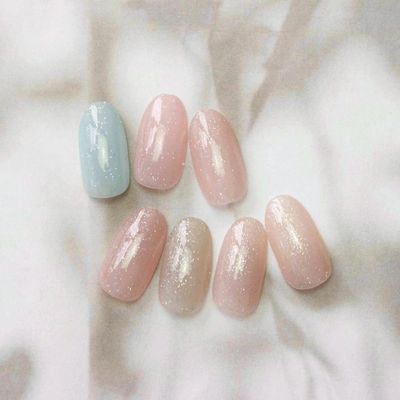 ✨️オフィスネイル✨️ちゅるんとツヤ感🆙美爪カラー💅