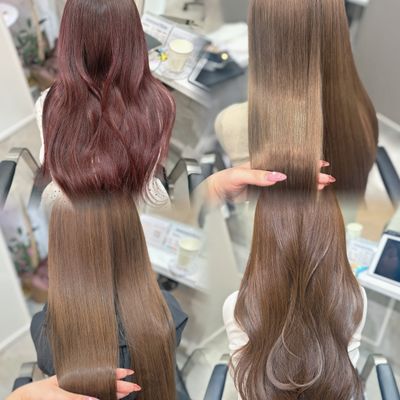 ブリーチなしダブルカラー✧*｡