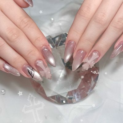 リピーター限定🎀ハンドオフなしマグネットorフラッシュワンカラーネイル