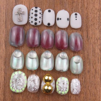 【hand/オフ無料】ネイビー限定！日常に溶け込む個性派ニュアンス定額