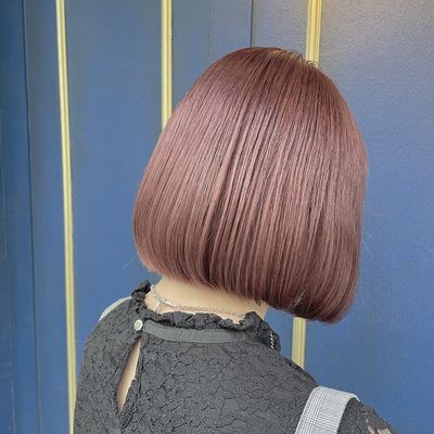 〔外国人風⭐️コース〕カット💇‍♀️＆トリプルカラー（ブリーチ２回）🌈＆コテ巻き🌟