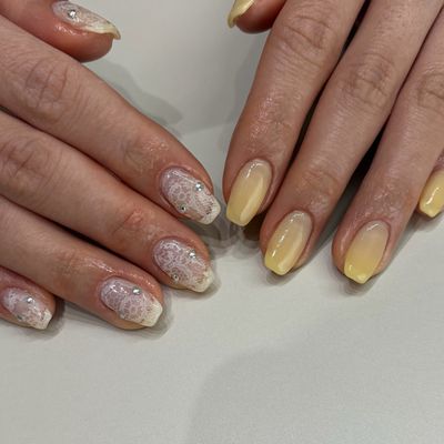 レースアシメネイル¥8250