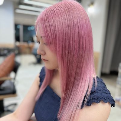 『ケアブリーチ込み』ダブルカラー+Aujua最高級トリートメント✨