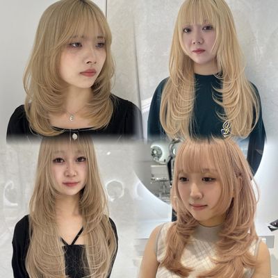 💎ダブルカラー＋カット＋艶トリートメント💎