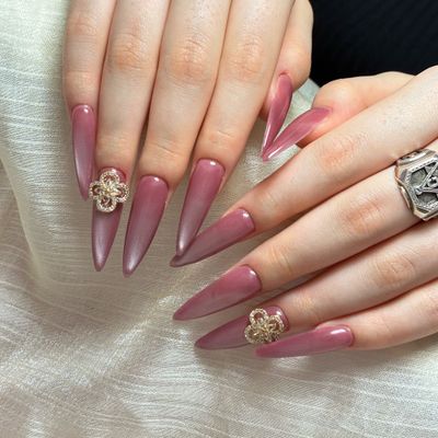 【OPEN記念】10本長さだしマグネットワンカラー💅パーツ2個プレゼント付き