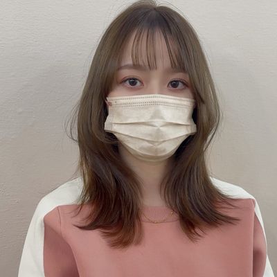 ブリーチ無しダブルカラー(ケア剤付き) ¥12900