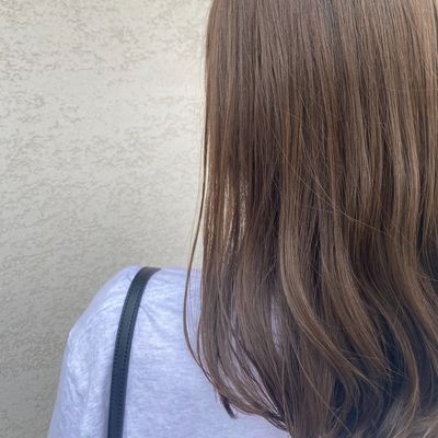 ヘアカラー➕トリートメント¥13200