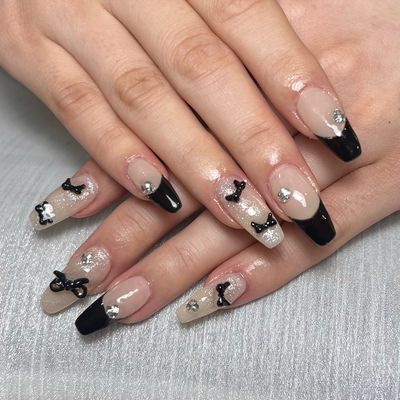💖カラーフレンチ＆パーツ付け💖
