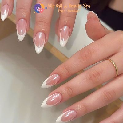 【ロコミ★割500円割引】グラデーション・フレンチネイル