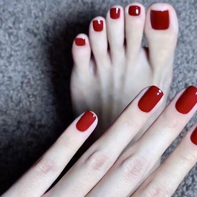 【ハンド+ フットソフトジェルワンカラー】甘皮&ケアー付き