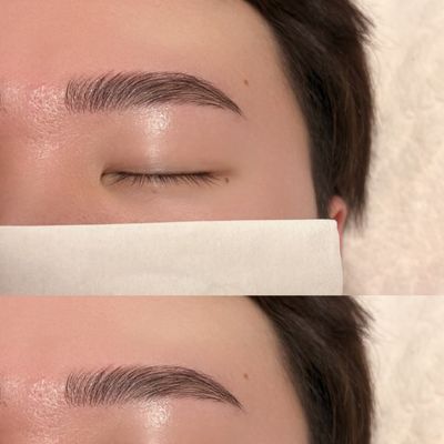 眉毛パーマ