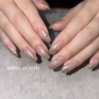 フラッシュ✨ラメグラネイル