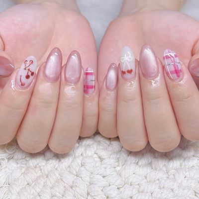 チップ長さ、アート4本