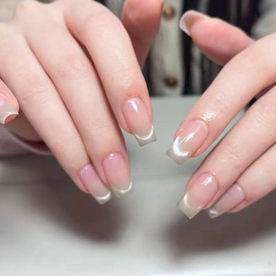 マグネットグラデーション(ベースカラー付き)フレンチ光