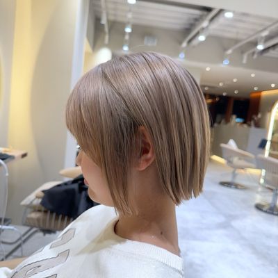 【ダブルカラー】カット＋ブリーチ1回＋カラー