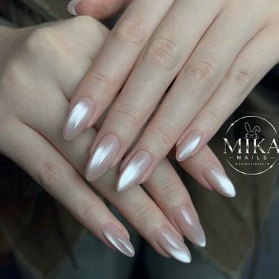 【チップ長さだし】＋マグネット/ミラネイル