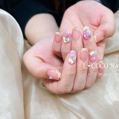 定額華やかデザイン