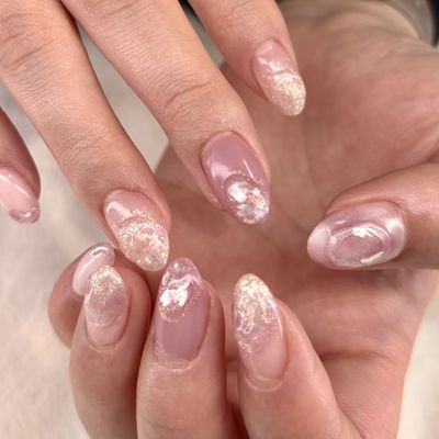 120分・定額デザイン【甘皮ケア付き】【新規オフ無料】甘皮ケア＋厚みだし1回無料