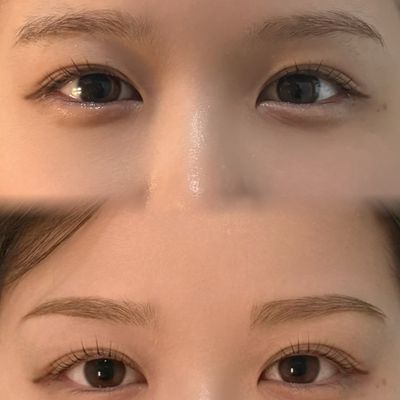 まつ毛パーマ×眉スタイリング