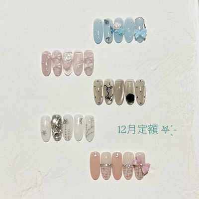 フィルイン施術🍀韓国/ワンホン12月定額デザイン🥨🤎