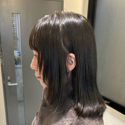 うるツヤカットカラー