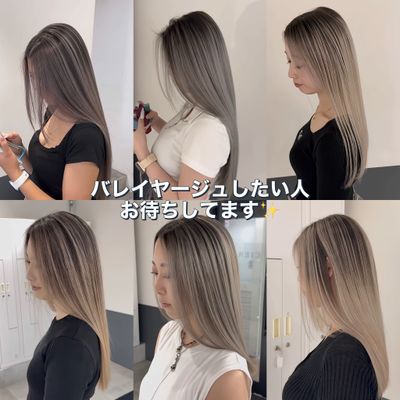 ムラ修正ブリーチ＋ケラチントリートメント