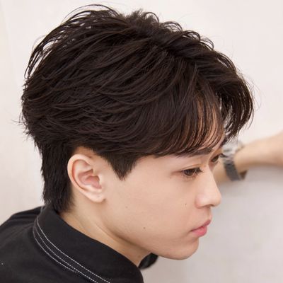 【新規様限定】メンズカット＋曲がる縮毛矯正
