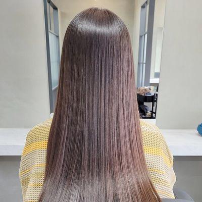 骨格補正カット＋うる艶アディクシーカラー＋広島初LV.99トリートメント