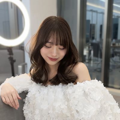 2回目以降【前髪カット＋水素配合カラー＋トリートメント】
