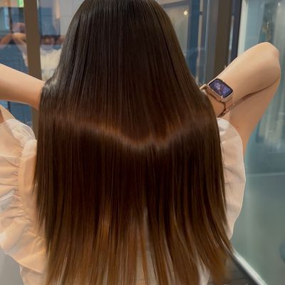🍀髪質改善ストレート