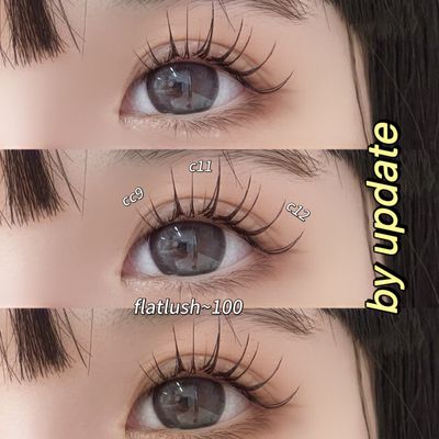 束感マツエク〜130本(ダブルフラット変更◎)オフ込アイシャンプー付