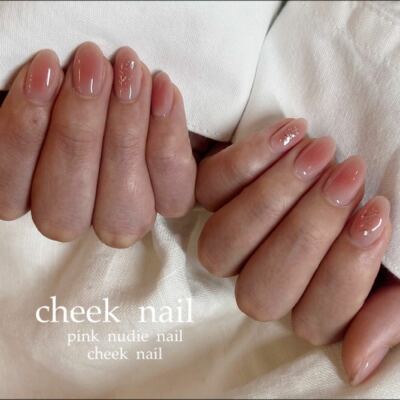 【cheek nail】