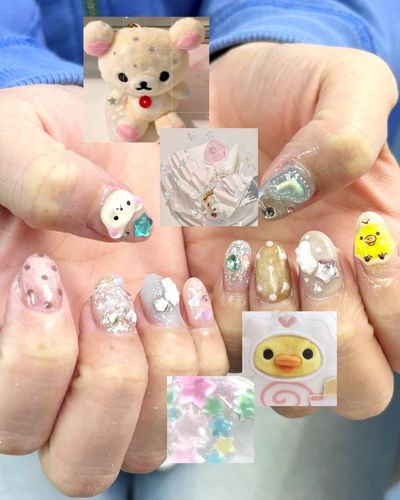 人気No. 1♡パーツ乗せ放題 持ち込みデザインコース（60分）