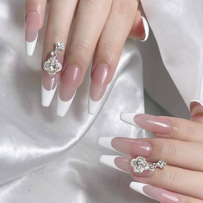 【チップ長さ出し】ミラー/フレンチ/グラデーションネイル