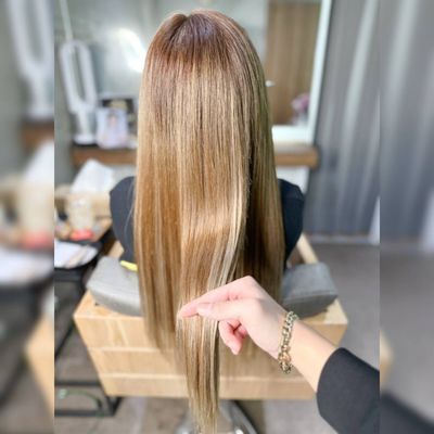 羽エクステ80本