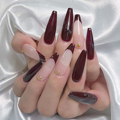 【チップ長さ出し】アート4本