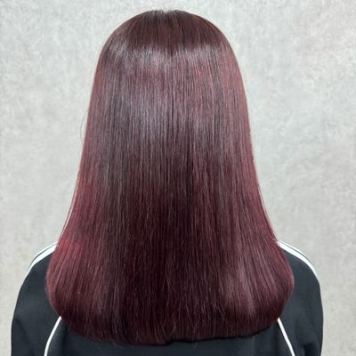 ［1日で叶います❣️]縮毛矯正+カラー+カット+CMCトリートメント🫧(女性限定)