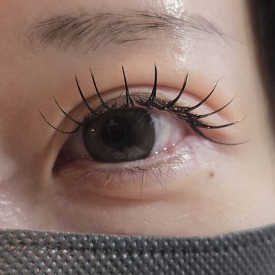 フラットラッシュ60本 [オフorアイシャンプー込]