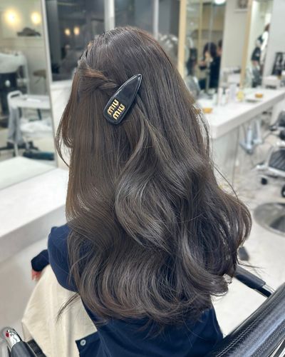 【クチコミ¥1100OFF】髪質改善カラー+シルクTR