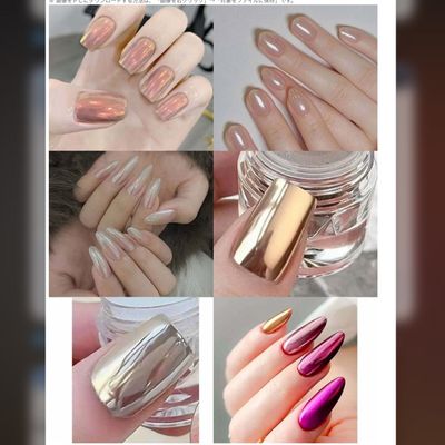 人気No3. ★ミラーor氷オーロラネイル ¥6,890(オフ込み)
