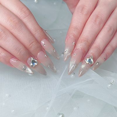 チップでのスカルプ10本 アート✨️💅🏻