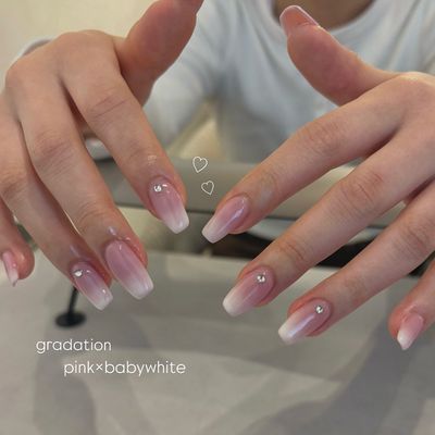 《ラメもOK!》グラデーションネイル (オフ無しの方はこちら✨)
