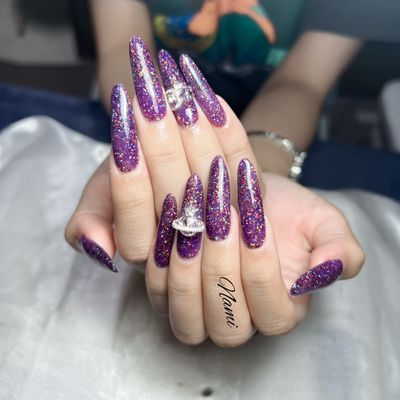 🍒長さ出しチップ+ ワンカラ- + 2個パーツ/ 10 個小さいス-トンやり