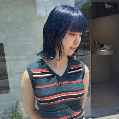 《大人気ダブルカラー》全頭ケアブリーチ＋カラー＋カット